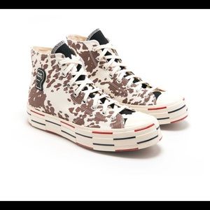 Converse x Braindead Chuck 70 High Size 8 - Egret